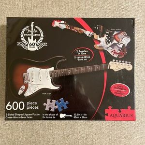 Aquarius Fender Stratocaster 2-Sided Jigsaw Puzzle